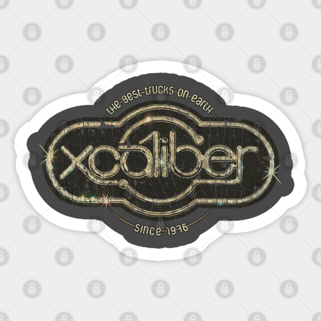 X-Caliber Trucks 1976 Sticker by JCD666